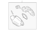 Genuine Subaru Fuel Pocket 51478AL01E. Fixed Price $53.09.