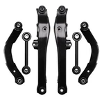 6PCS Rear Upper & Lower Control Arms For 2007-2017 Caliber Patriot Compass. Fixed Price $68.99.