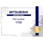 Genuine Mitsubishi Protector F - Multiple Part Numbers Set 1706A0. Fixed Price $149.68.