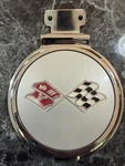 Corvette 1967 Gas Door Assembly Silver Pearl. Fixed Price $99.95.