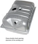 New Dorman 576-155 33 Gallon Steel Gas Fuel Tank 85-96 Ford Bronco 3.625". Fixed Price $165.13.