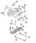 Genuine Mopar Fuel Tank 68584761AA. Fixed Price $250.06.