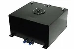 10 Gallon Black Powdercoated Aluminium Fuel Cell W/ 0-90 Ohm Sending Unit & Sump. Fixed Price $99.95.