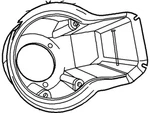 Genuine Ford Fuel Filler Housing 3W6Z-7627936-AA. Fixed Price $21.32.
