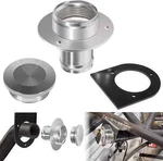2" Fuel Filler Neck With Gas Cap Billet Aluminum & Weld-on Steel Mount Bracket. Fixed Price $54.49.