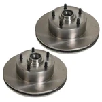 Right Stuff BR02C2 Front Brake Rotor/pair For A/x-body 69-72/GM F-body 67-69. Fixed Price $146.58.