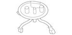 Genuine Audi Fuel Pump Hanger 420-201-319-C. Fixed Price $318.20.