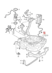 Genuine Audi Fuel Tank With Narrow Filler Neck 22MM 5Q0201060HA. Fixed Price $1158.82.