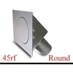 Hagan Street Rod Necessities Round Fuel Door Flat Surfaces- 45RF. Fixed Price $195.40.