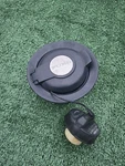 Dodge Challenger Black Gasoline Fuel Filler Door Lid Oem Factory 15-23. Fixed Price $35.00.