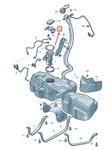 New Audi Q7 Fuel Pump Control Unit Retainer 4M0907731 Original. Fixed Price $36.14.