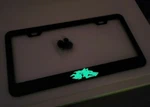 (glow) Coyote Badge 5.0 Gt Black Stainless Steel Frame W/ Screws & Caps. Fixed Price $24.99.