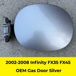 2002-2008 Infinity FX35 FX45 Fuel Gas Tank Door Lid Cover Silver Oem. Fixed Price $39.97.