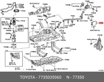 Genuine Oe Lid Assy, Fuel Filler Opening, 7735035060 For Toyota 77350-35060. Fixed Price $53.05.