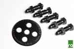 Radium 20-0128-01 Bulkhead Plate 6AN With 5 Fittings And Nuts. Fixed Price $61.45.