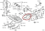 Oem Toyota 77213-06041 Fuel Filler Hose Tank Avalon Camry Solara 2003-2012. Fixed Price $39.00.