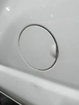 2013 Ford E350SD Super Duty Fuel Filler Door. Fixed Price $74.00.