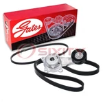 Gates Complete Serpentine Belt Drive Component Kit 2009-2012 Ford Escape Ij. Fixed Price $119.88.