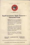 1923 Paper Ad Automobile Holly Carburetor Detroit Walker Jack. Fixed Price $29.99.