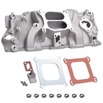 Dual Plane Carb Aluminum Intake Manifold For Chevy Small Block 305 327 350 V8. Fixed Price $123.99.