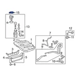 For Toyota Camry 2012-2017 7716833070 Fuel Tank Lock Ring. Fixed Price $30.60.