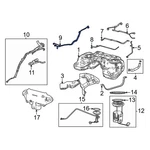 For Jeep Grand Cherokee 22-25 68377486AB Evaporative Emissions System Lines. Fixed Price $57.58.