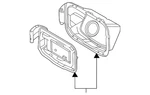 Genuine Ford Fuel Filler Neck Mount Plate PC3Z-2827936-A. Fixed Price $100.84.