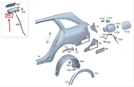 New Mercedes-benz W206 Right Tank Filler Recess A2066300000 No Duty To. Fixed Price $119.56.