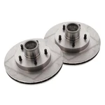 Brake Rotors Solid Surface Iron Natural 10.50" O.d. Front Buick Chevy Gmc Olds P. Fixed Price $127.98.