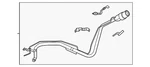 Genuine Nissan Fuel Tank Filler Neck 17221-7BA0A. Fixed Price $234.14.