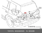 Genuine Oe Fuel Level Sensor, 8332069535 For Toyota 83320-69535. Fixed Price $118.62.
