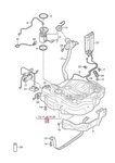 Genuine Vw Audi Fuel Tank With Narrow Filler Neck 22MM 5Q0201060CM. Fixed Price $986.91.