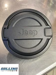 82215123AB Fuel Door Black Powdercoated Aluminum 2018-2026 Jeep Wrangler Jl Oem. Fixed Price $189.03.