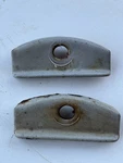 Used Original Porsche 911/912 Gas Tank Hold Down Brackets. Fixed Price $15.00.