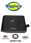 Plastic Fuel Tank Mts 0040LS-RH Fits 61 62 63 64 65 Jeep CJ3B Serial #39838 Up. Fixed Price $235.00.