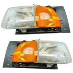 Dorman Hd Solutions Headlight Assembly Set Fits 97-98 Ford 99-09 Sterling Truck. Fixed Price $604.95.