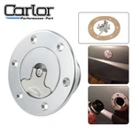 6 Bolt Opening Id 43.5MM Aluminum Billet Fuel Cell Surge Tank Cap Flush Mounting. Fixed Price $23.90.
