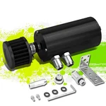 Black 5.5"X2.4"T6061 Aluminum Oil Catch Tank/can+air Filter Fit 1/2"&5/8"HOSE. Fixed Price $26.50.