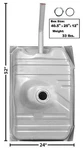 Gas Tank 22 Gallon, 1978-87 El Camino & Gmc Caballero. Fixed Price $184.25.