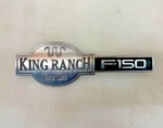 Ford F-150 King Ranch Emblem Badge Nameplate Logo 1L34-16B114-AAW Oem Used Part. Fixed Price $39.99.