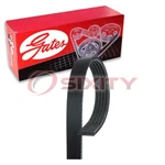 Gates Micro-v Power Steering Ac Serpentine Belt For 1993-1997 Mazda MX-6 Gt. Fixed Price $40.01.