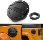 Gas Tank Cap Fuel Filler Door Cover For 2007-2018 Jeep Wrangler Jk & Unlimited. Fixed Price $24.99.