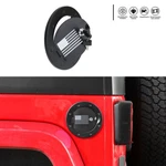 Aluminum Alloy Gas Cap Fuel Filler Door Cover For Jeep Wrangler Jku 2007-2017. Fixed Price $22.37.
