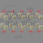 20PCS For Holley Carburetor 1/4-32 Gas Air Bleed Kit Each 20PACK 80-2 80-89-US. Fixed Price $26.09.