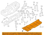 Ford Oem 17-22 F-250 Super Duty Fuel System Components-skid Plate HC3Z9K036A. Fixed Price $411.35.
