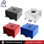 10 Gallon Aluminum Racing Fuel Cell Gas Tank Top Feed W/ Cap & Level Sender. Fixed Price $104.99.