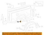 Toyota Oem 16-23 Tacoma Pick Up Box Front Side Panels-fuel Door 7730504090. Fixed Price $57.39.