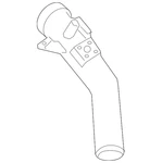 Genuine Mercedes-benz Fuel Tank Filler Neck 463-476-52-26. Fixed Price $234.47.