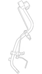 Genuine Nissan Fuel Tank Filler Neck 17221-6LB0B. Fixed Price $223.97.