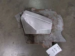 Ferrari F430, Lh, Left Fuel Tank Heat Shield, Used, P/n 208492. Fixed Price $225.00.